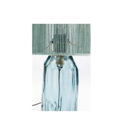 Lampa stołowa VECCHIO 42 cm niebieska