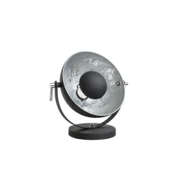 Lampa Studio 40 cm czarno srebrna