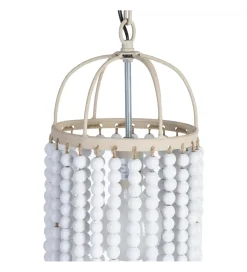 Lampa wisząca BETTERY 70 cm biała