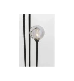 Lampa podłogowa AL CAPONE TRE 175 cm czarne