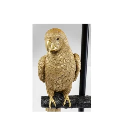 Lampa podłogowa ANIMAL PARROT 176 cm złota