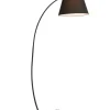 Lampa podłogowa ARCH 188 cm czarna