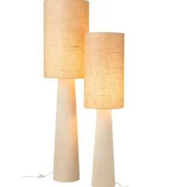 Lampa podłogowa AVA 168 cm naturalna biała