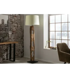 Lampa Podłogowa BARRACUDA 177 cm biała