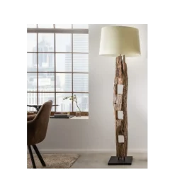 Lampa Podłogowa BARRACUDA 177 cm biała