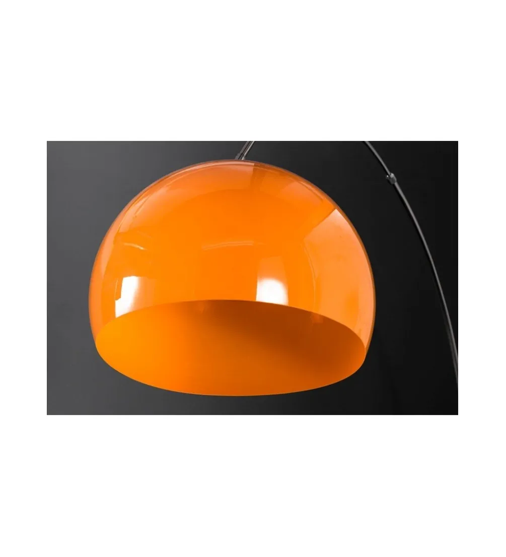 Lampa podłogowa Big Bow II 175 cm - 205 cm pomarańczowa