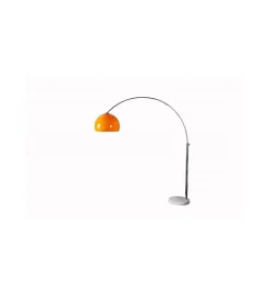 Lampa podłogowa Big Bow II 175 cm - 205 cm pomarańczowa