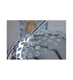 Lampa Podłogowa Big Bow II srebrna