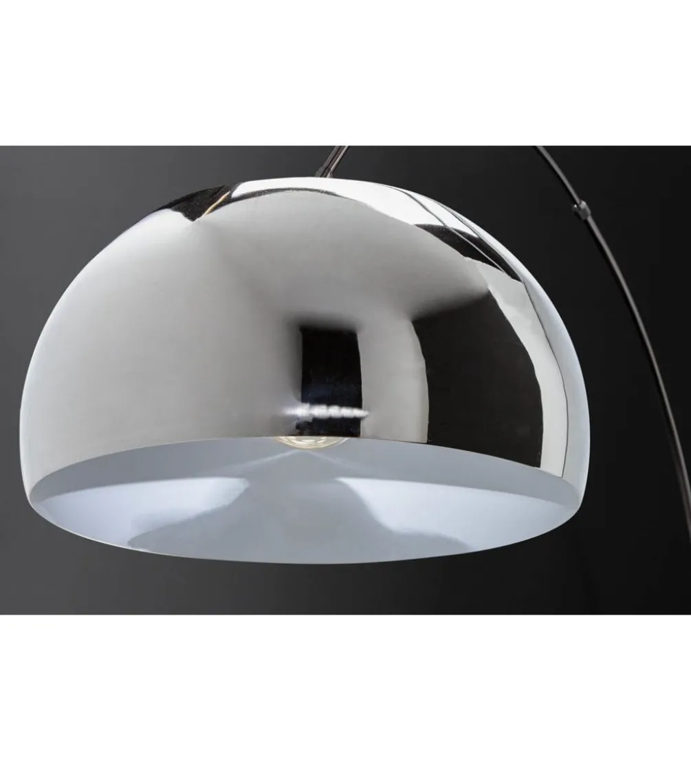 Lampa Podłogowa Big Bow II srebrna