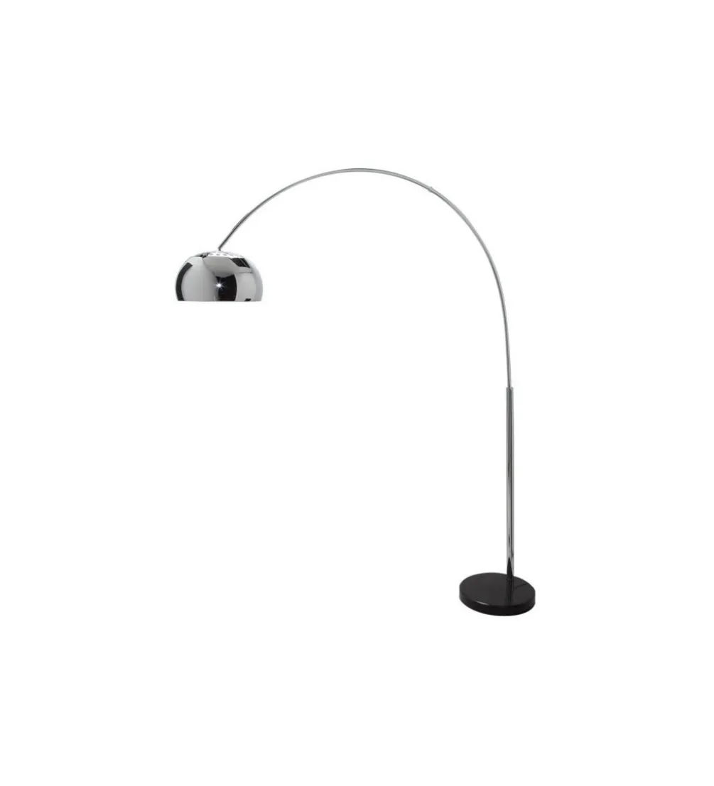 Lampa Podłogowa Big Bow II srebrna
