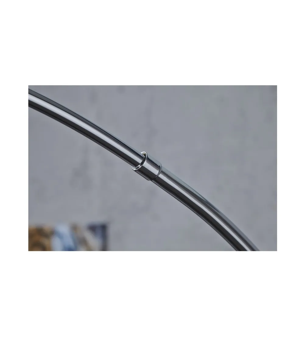 Lampa Podłogowa Big Bow II srebrna
