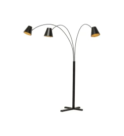Lampa podłogowa CAPPELLINO 210 cm czarny mat