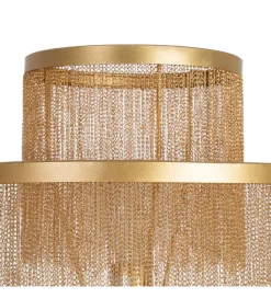 Lampa podłogowa DANCEY 151 cm złota
