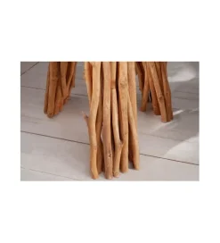 Lampa podłogowa Driftwood 153 cm biała