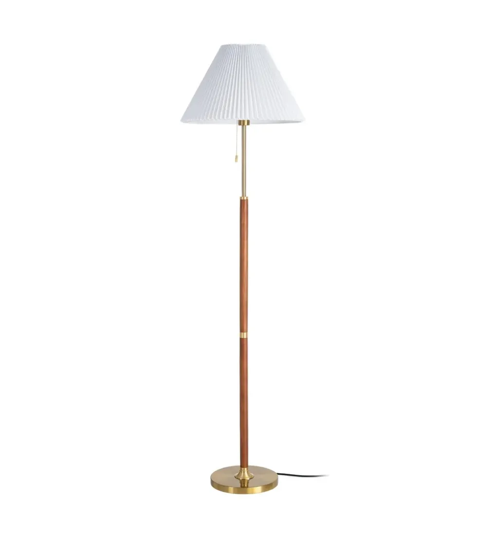 Lampa podłogowa ETARAL 50 cm biało złota