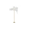 Lampa podłogowa FEATHER PALM 165 Cm Pióra biała