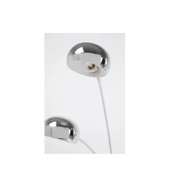 Lampa podłogowa FIVE FINGERS 201 cm srebrna