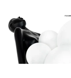 Lampa podłogowa HUMAN 180 cm czarna