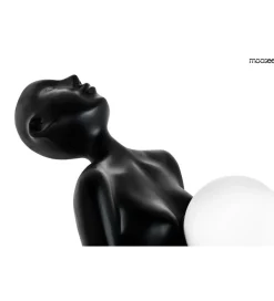 Lampa podłogowa HUMAN 180 cm czarna