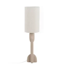 Lampa podłogowa LEKATU 142 cm kremowa