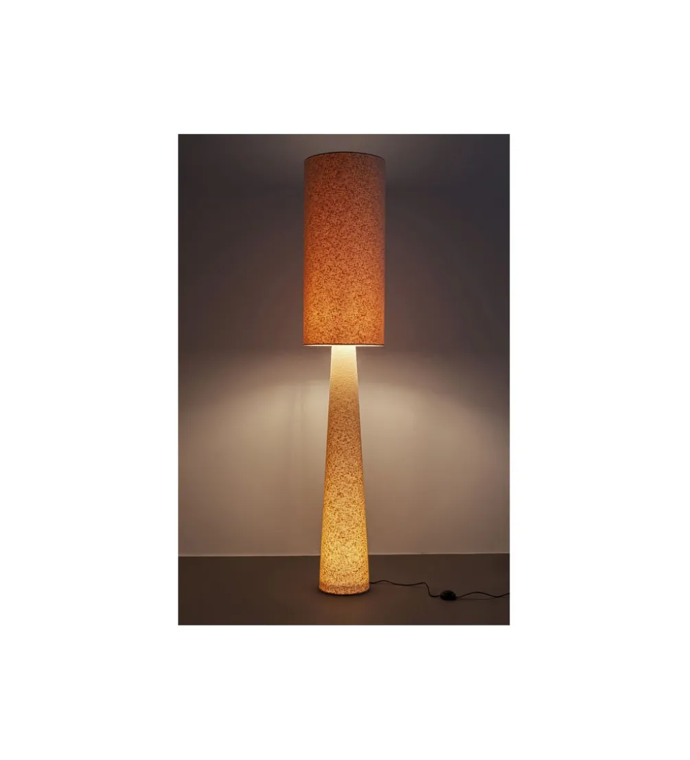 Lampa podłogowa MARLEEN 190 cm boucle beżowa