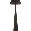 Lampa podłogowa Mushroom 148 cm czarna
