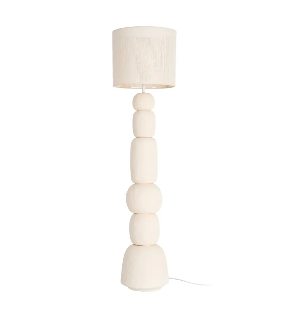 Lampa podłogowa OTAMENK 154 cm kremowa