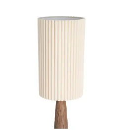Lampa podłogowa RESINMA 134 cm brązowa