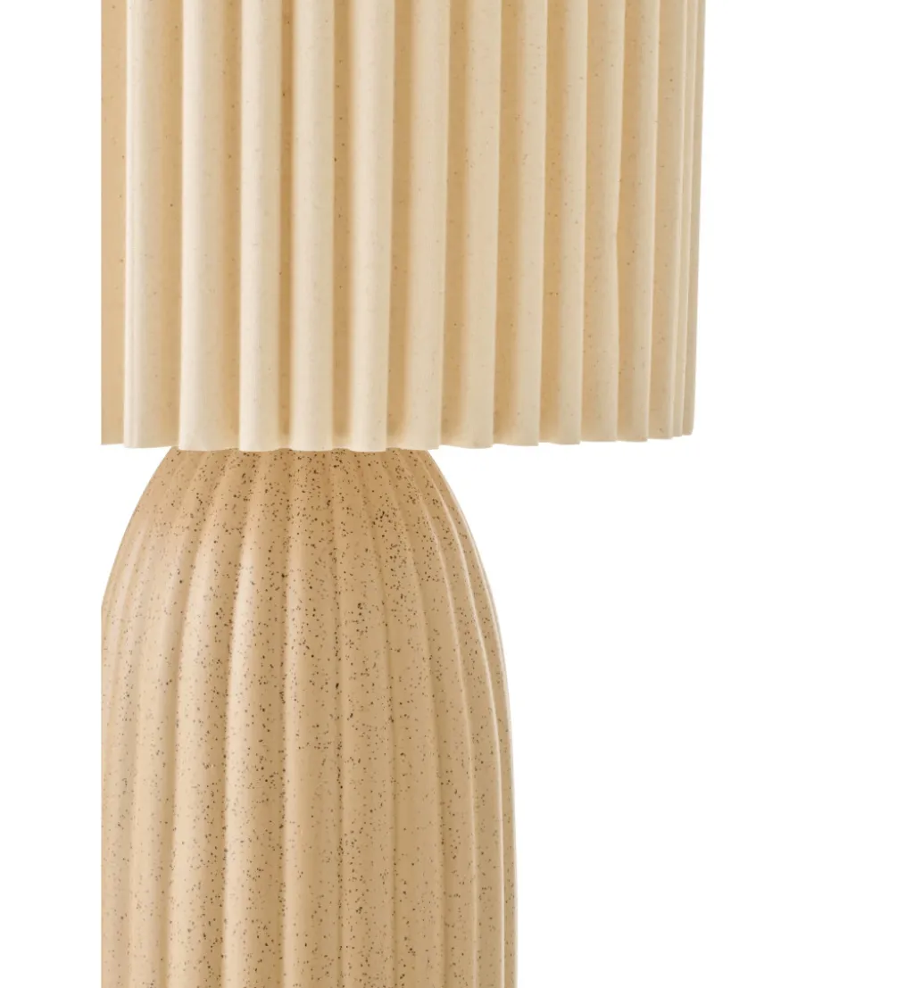 Lampa podłogowa RUTH 91 cm ceramika karmelowa