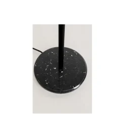 Lampa podłogowa SCALA BALLS 160 cm czarna z mlecznymi kloszami