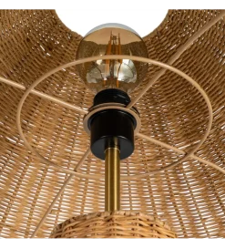 Lampa podłogowa SEULO 147 cm rattanowa