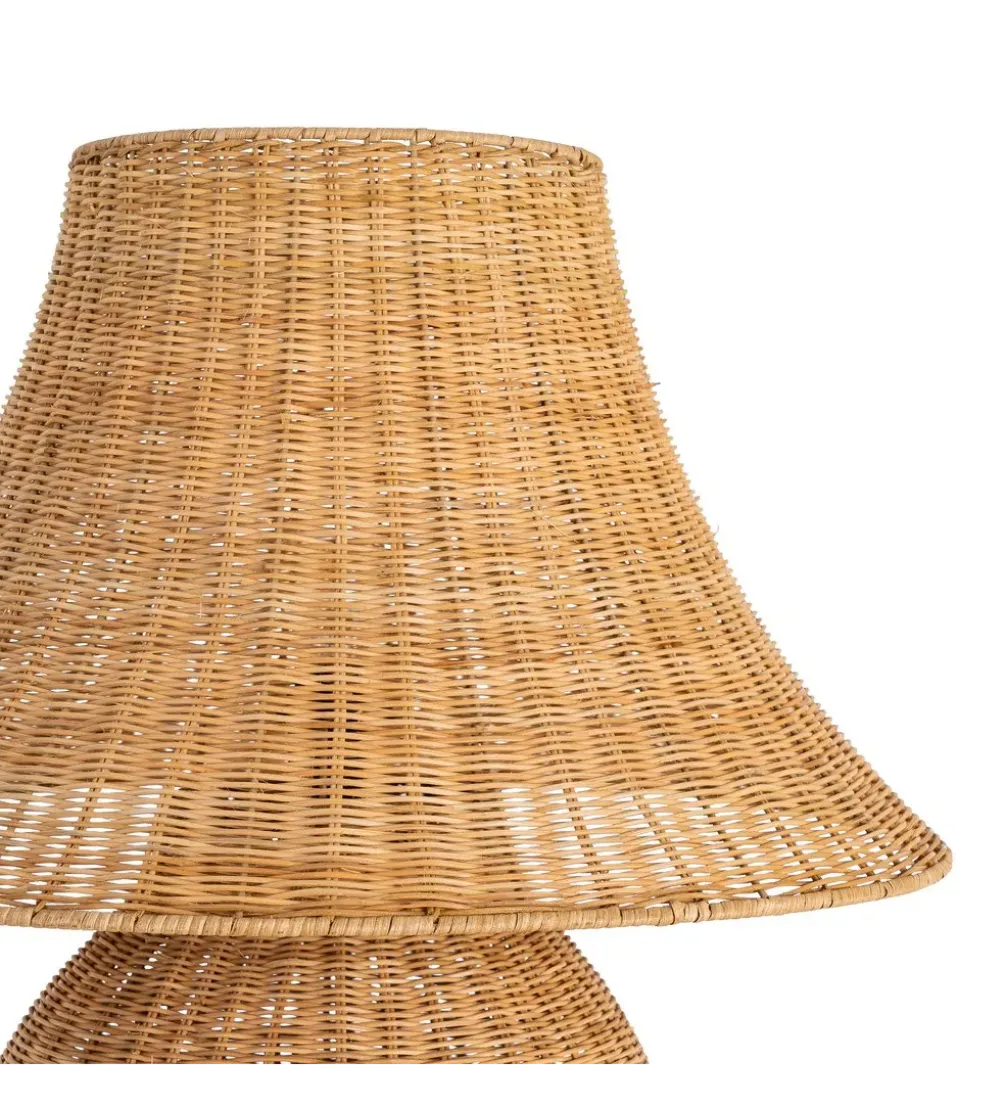 Lampa podłogowa SEULO 99 cm rattanowa