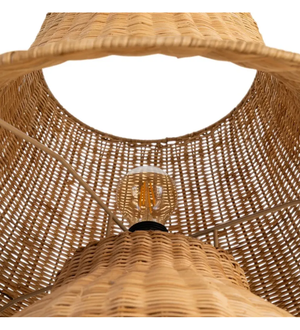 Lampa podłogowa SEULO 99 cm rattanowa