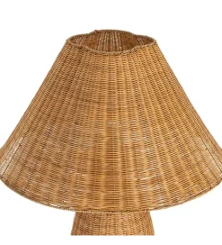 Lampa podłogowa SEULO 138 cm rattanowa
