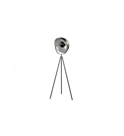 Lampa podłogowa Studio 146 cm czarno srebrna