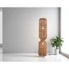 Lampa stojąca Aurora ratan 30 cm