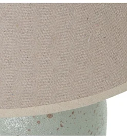 Lampa stołowa ABARMAL 57 cm ceramika antyczna biel