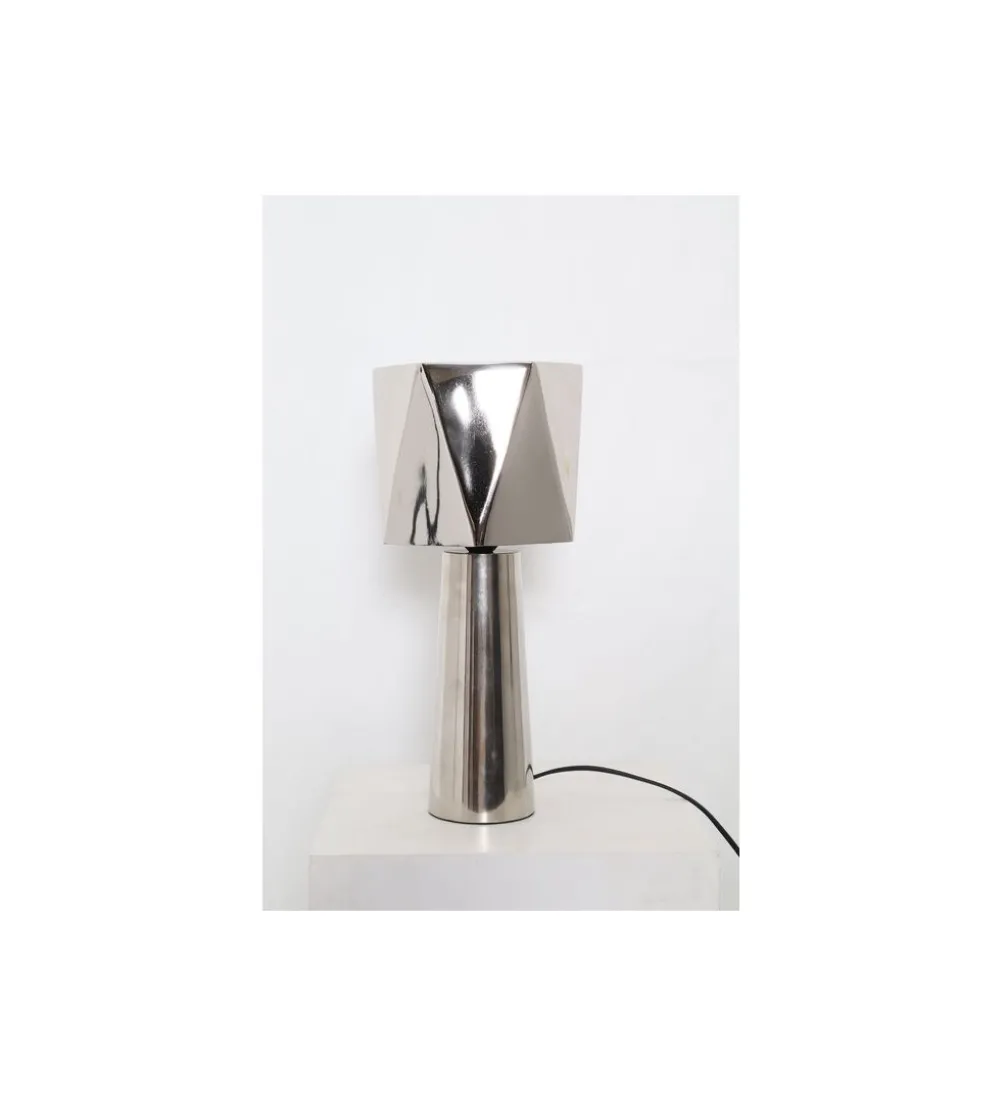 Lampa stołowa BOLLIE 33 cm czerwona