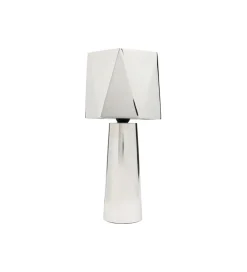 Lampa stołowa BOLLIE 33 cm czerwona