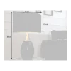 Lampa stołowa Carla 60 cm czarna