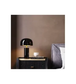 Lampa stołowa Loungy 38 cm czarna