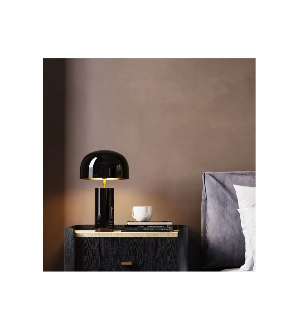 Lampa stołowa Loungy 38 cm czarna