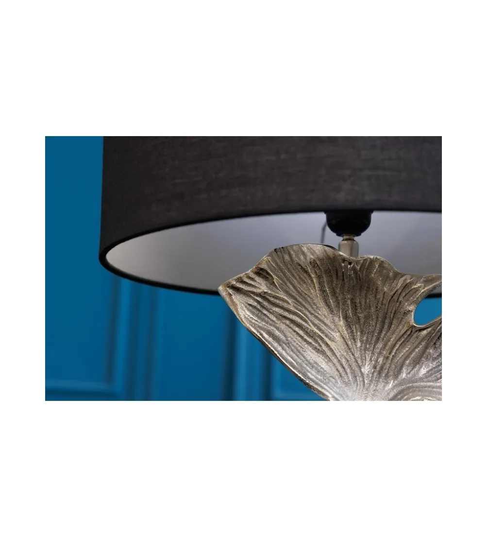 Lampa stołowa Morella 70 cm srebrna