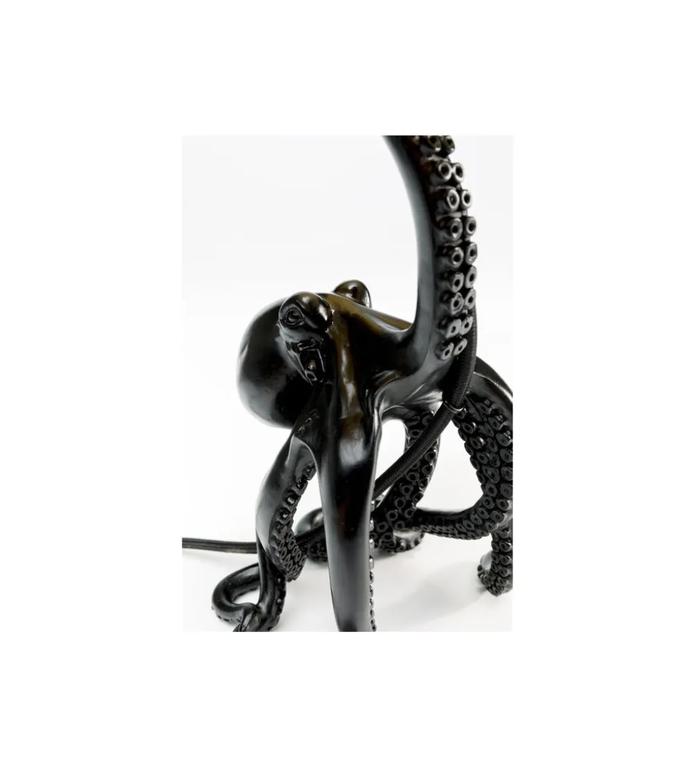 Lampa stołowa OCTOPUS 47 cm czarna