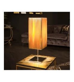 Lampa stołowa Paris 43 cm złota