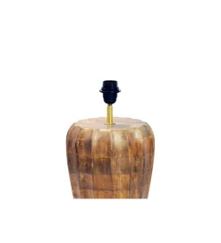 Lampa stołowa PURE NATURE 65 cm drewno mango