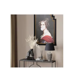 Lampa stołowa ROSE srebrna