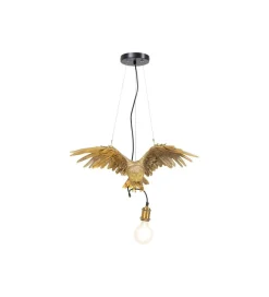 Lampa wisząca ANIMAL OWL złota