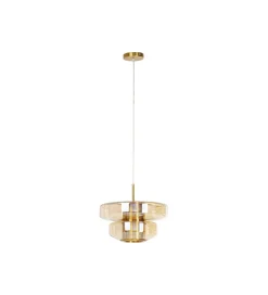 Lampa wisząca ARCADIA AMBER 34 cm