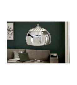 Lampa wisząca Ball Light Chrom 35 cm srebrna